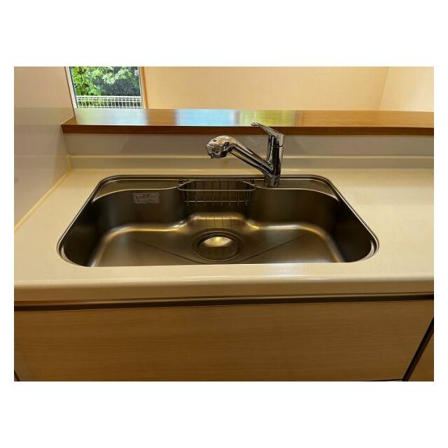 「キッチン」浄水器機能内蔵、シャワー、ホース付きの水栓