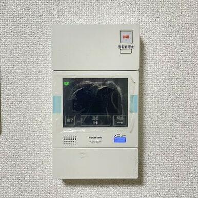 モニター付きインターホンです