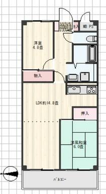 間取図になります。