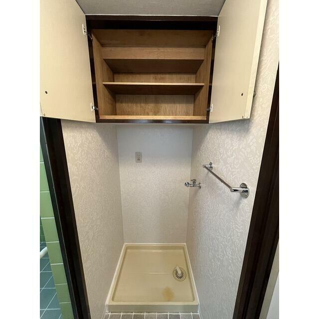 室内洗濯機置き場♪