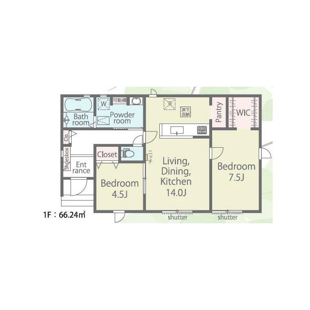 【2号棟】間取図