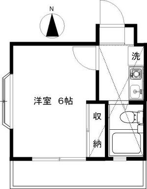 角部屋・出窓付で明るい室内です。