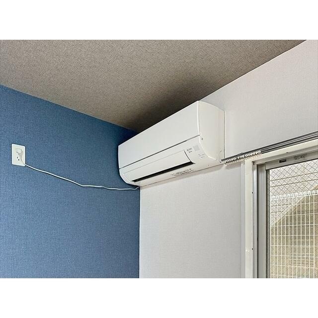 エアコン付きでいつでも快適