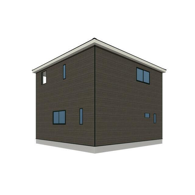 ■2号棟（※パースはイメージです。実際の色合いと異なる場合がございます。）