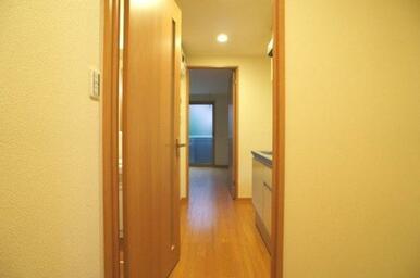 玄関からの眺め♪