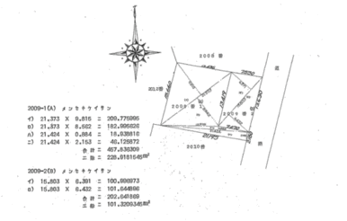 地積測量図