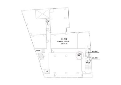 大禅ビル３階平面図