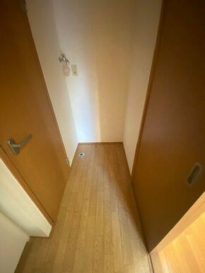 室内洗濯機置き場