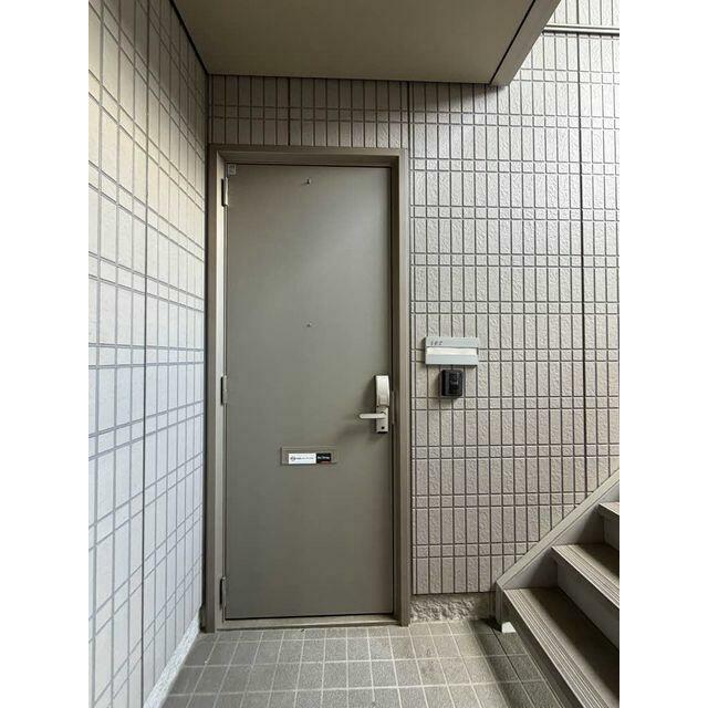 玄関前