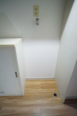 雨の日でもお洗濯ができる！室内洗濯機置場付です☆