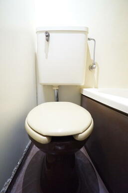 清潔感のあるトイレで毎日快適です☆