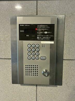 オートロックで安心！