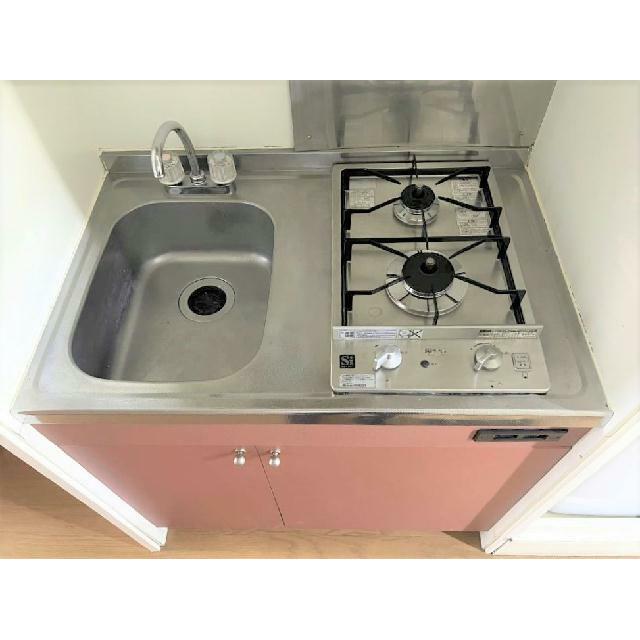 一人暮らしにピッタリの機能的なシンク