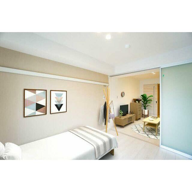 ※家具家電はＣＧです。【５．５帖洋室】エアコン付き