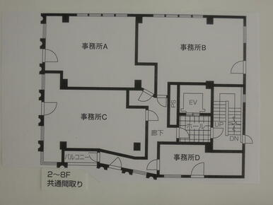 全フロア共通間取り