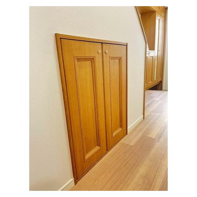 「廊下」両階ともの収納スペースがあり、空間を無駄なくお使い頂けます。