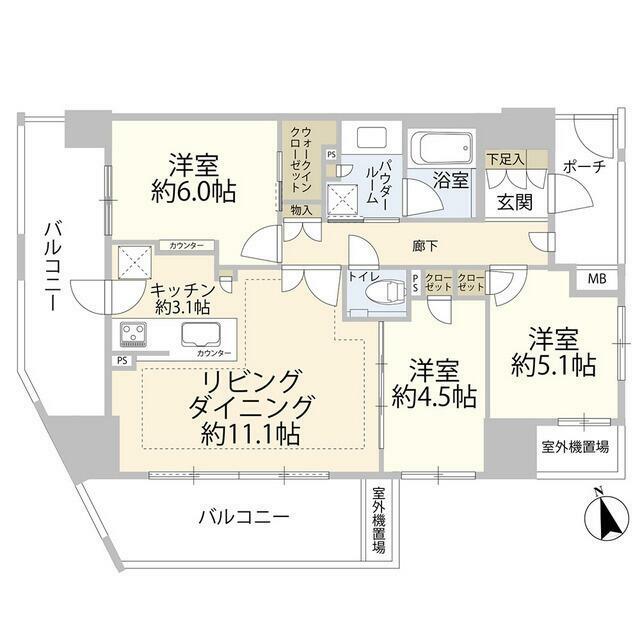 ヴィークコート赤塚新町