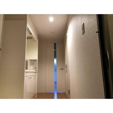 廊下照明は電球