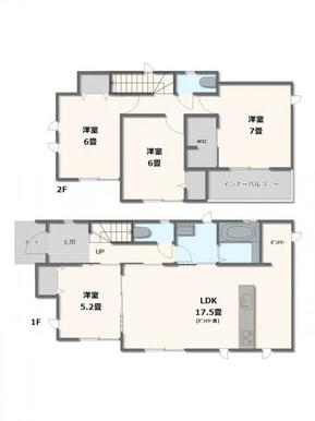 A号棟・4LDK+パントリー+WIC