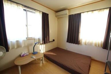 各部屋に収納が付いているので整理整頓も安心