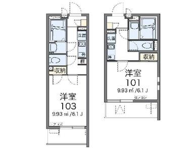 代表的な間取のため実際の間取とは異なる場合があります