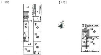 ２階やや傾斜あり