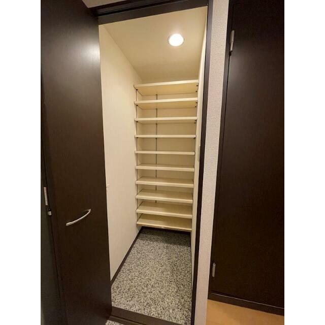 ベビーカーも入る玄関収納可能！