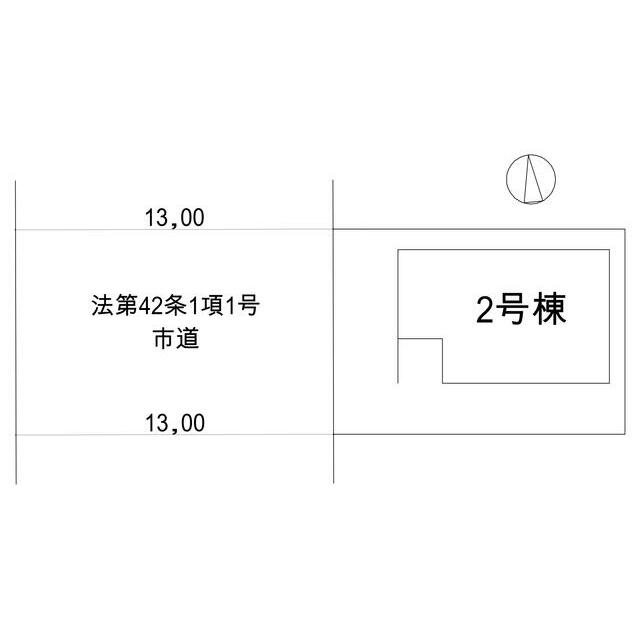 ２号棟　区画図