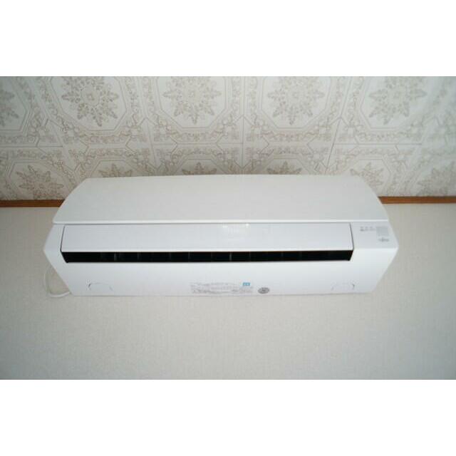 エアコン設置済☆オールシーズン快適で面倒な取付作業なし♪