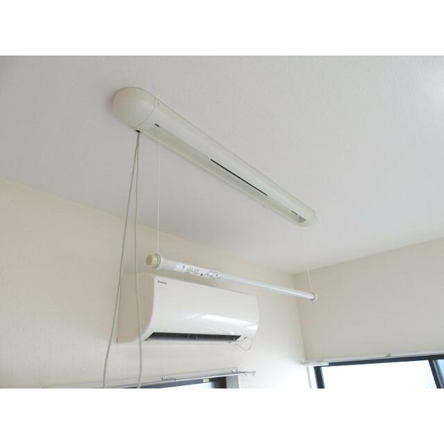 室内物干し付き