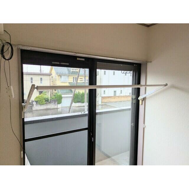 室内物干し付き