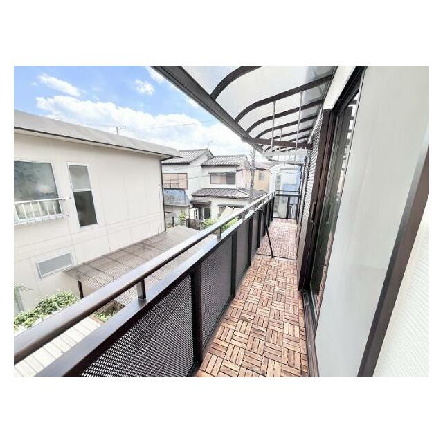 「バルコニー」日当たり良好です。