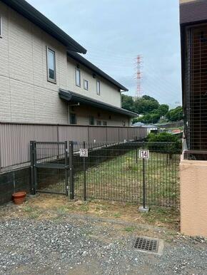 ４F部分のルーフバルコニーガーデニングスペースへの入口