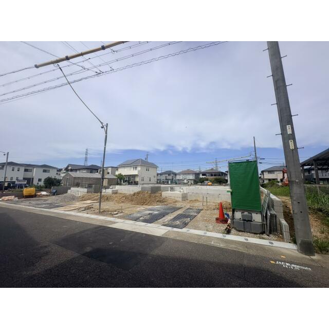 現地土地写真 基礎着手後 南側（2026年9月19日撮影）