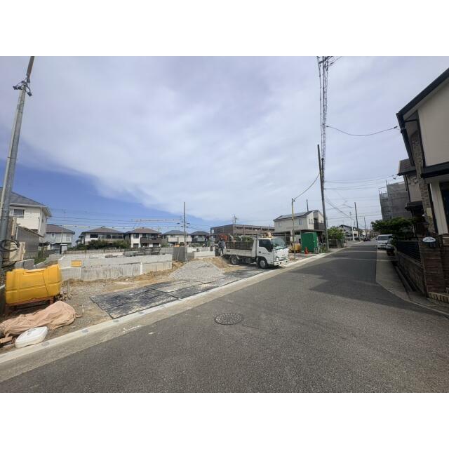 現地土地写真 基礎着手後 南側（2026年9月19日撮影）