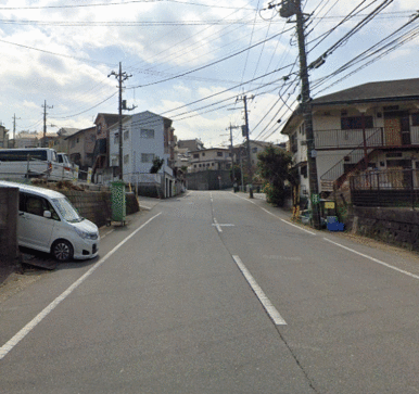 前面道路