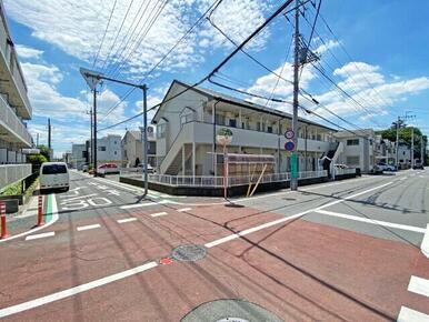 前面道路