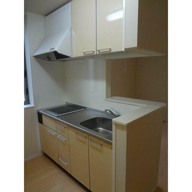 システムキッチン・２口ＩＨコンロ