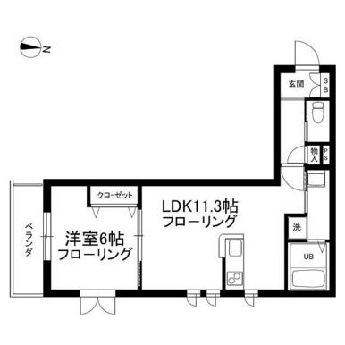 南向き・１ＬＤＫ