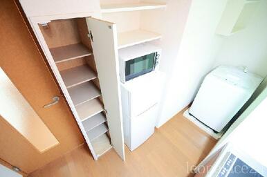 家電つきのお部屋ございます♪