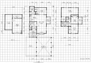 現地調査での作図の為　現況優先になります。