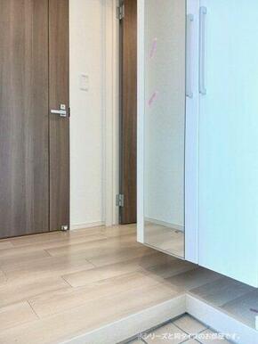 きれいな玄関です