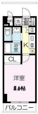 ※実際の間取りとは異なる場合がございます。現況優先