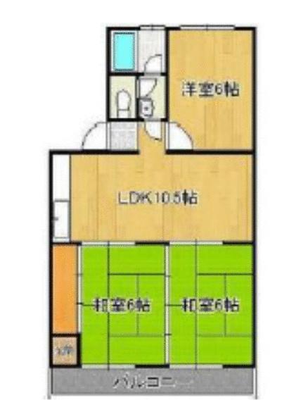 物件画像 北九州市八幡西区 上上津役２丁目 (三ヶ森駅) 4階 3LDK