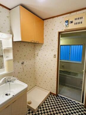 「洗面脱衣所」クリーニング済みです。