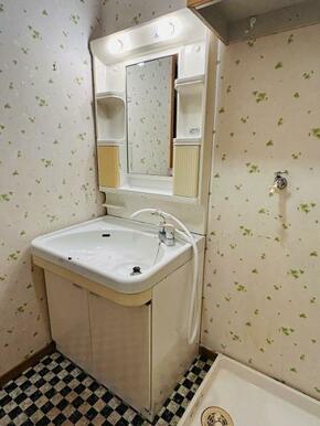 「洗面脱衣所」洗面台クリーニング済みです。