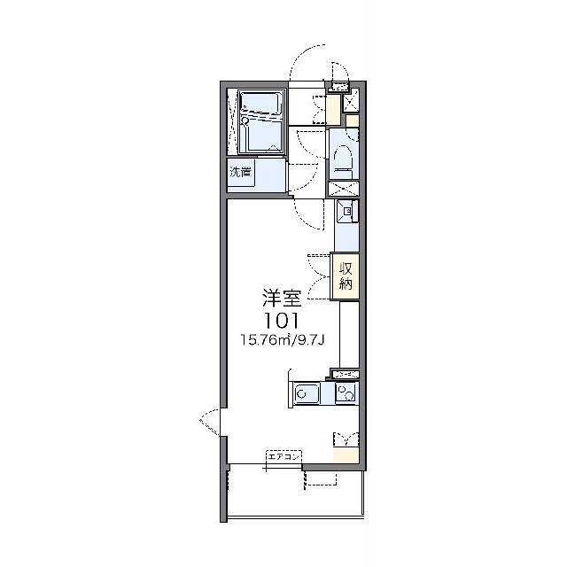 代表的な間取のため実際の間取とは異なる場合があります