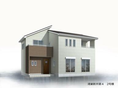 完成予想図（外観）