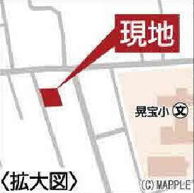 現地案内図・拡大