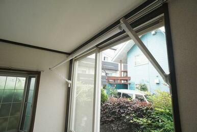 雨の日でも室内に洗濯物を干すことができる「お部屋で安心」♪
